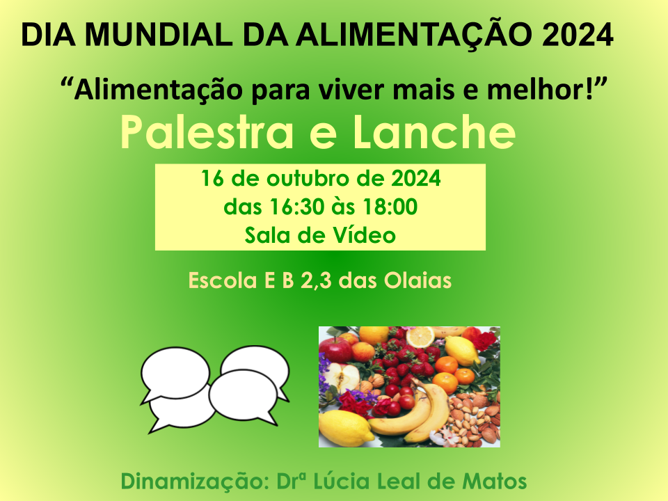 Dia Mundial da Alimentação 2024