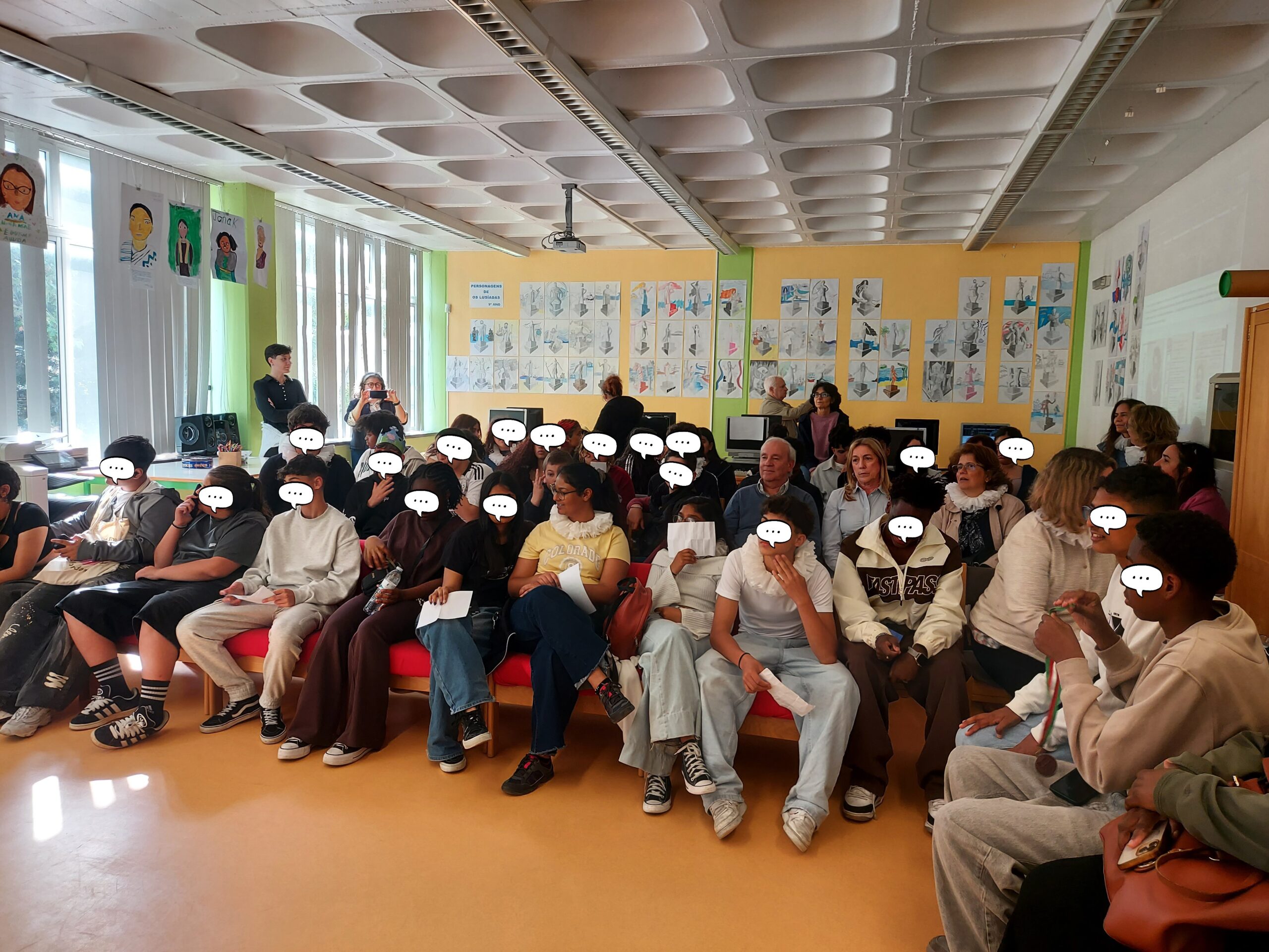 Comemorações do V Centenário de Camões no Agrupamento – Palavras Ditas